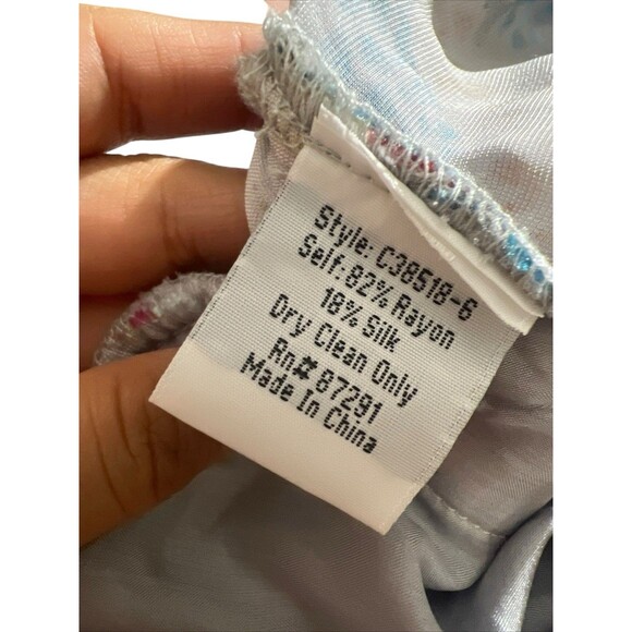 JOHNNY WAS Angie Silk Blend Velvet Tunic Dress Sz M Boho - Picture 9 of 16